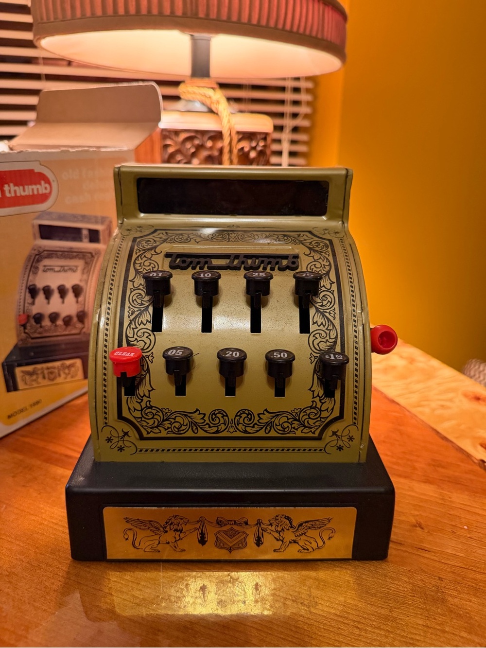 Tom Thumb Vintage Style Old Fashioned Deluxe Cash Register